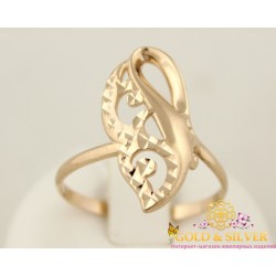 Золота каблучка без вставок 1,96 г. 300346